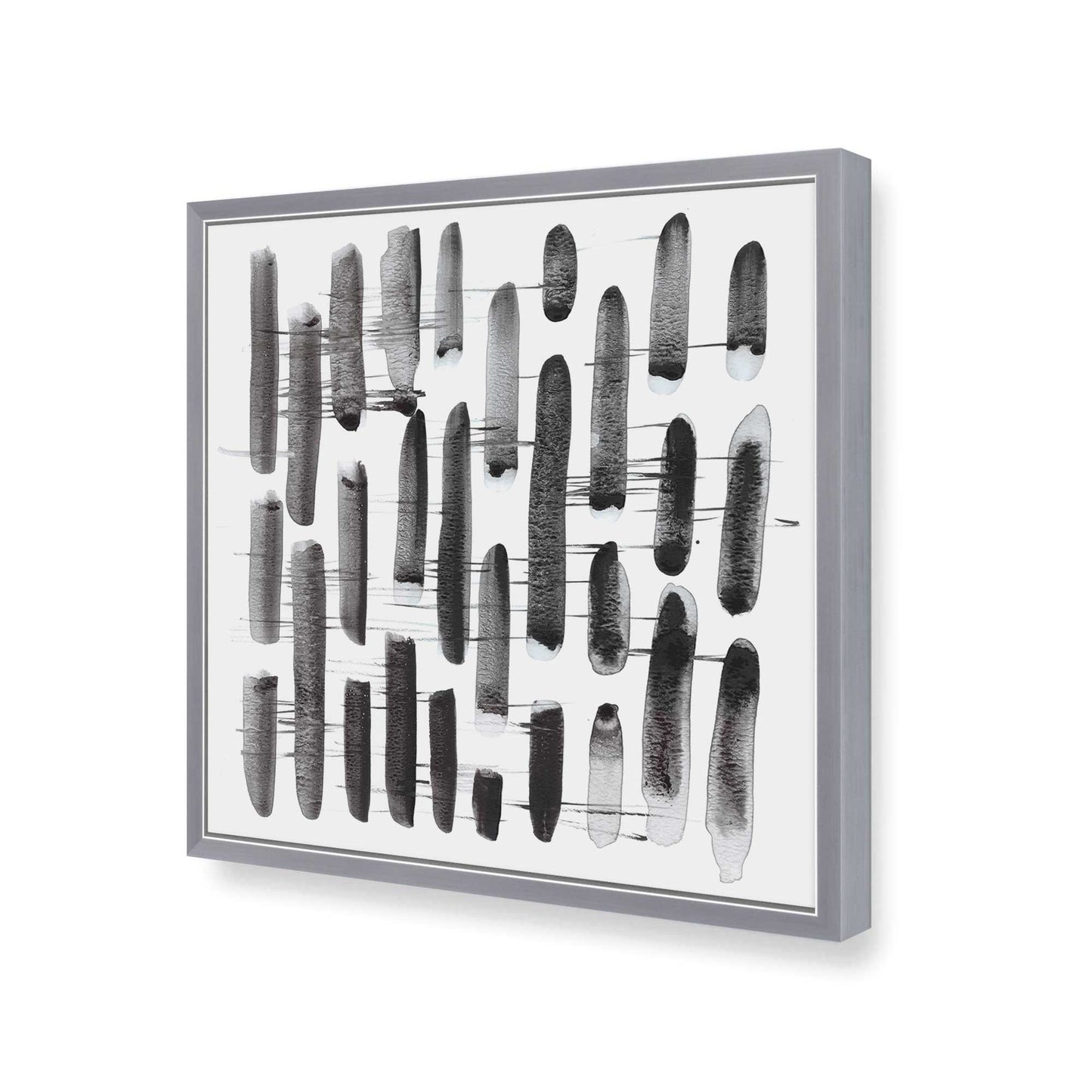 [Color:Polished Chrome], Picture of art in a Polished Chrome frame at an angle