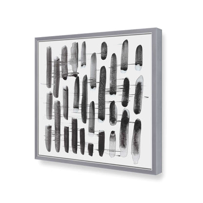 [Color:Polished Chrome], Picture of art in a Polished Chrome frame at an angle