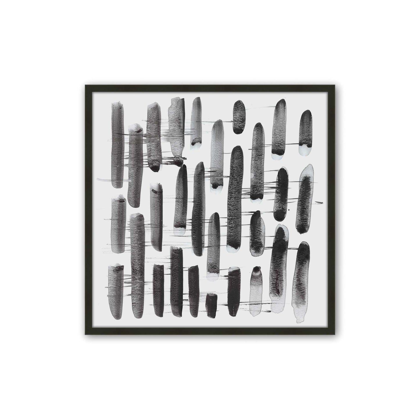 [Color:Satin Black], Picture of art in a Satin Black frame