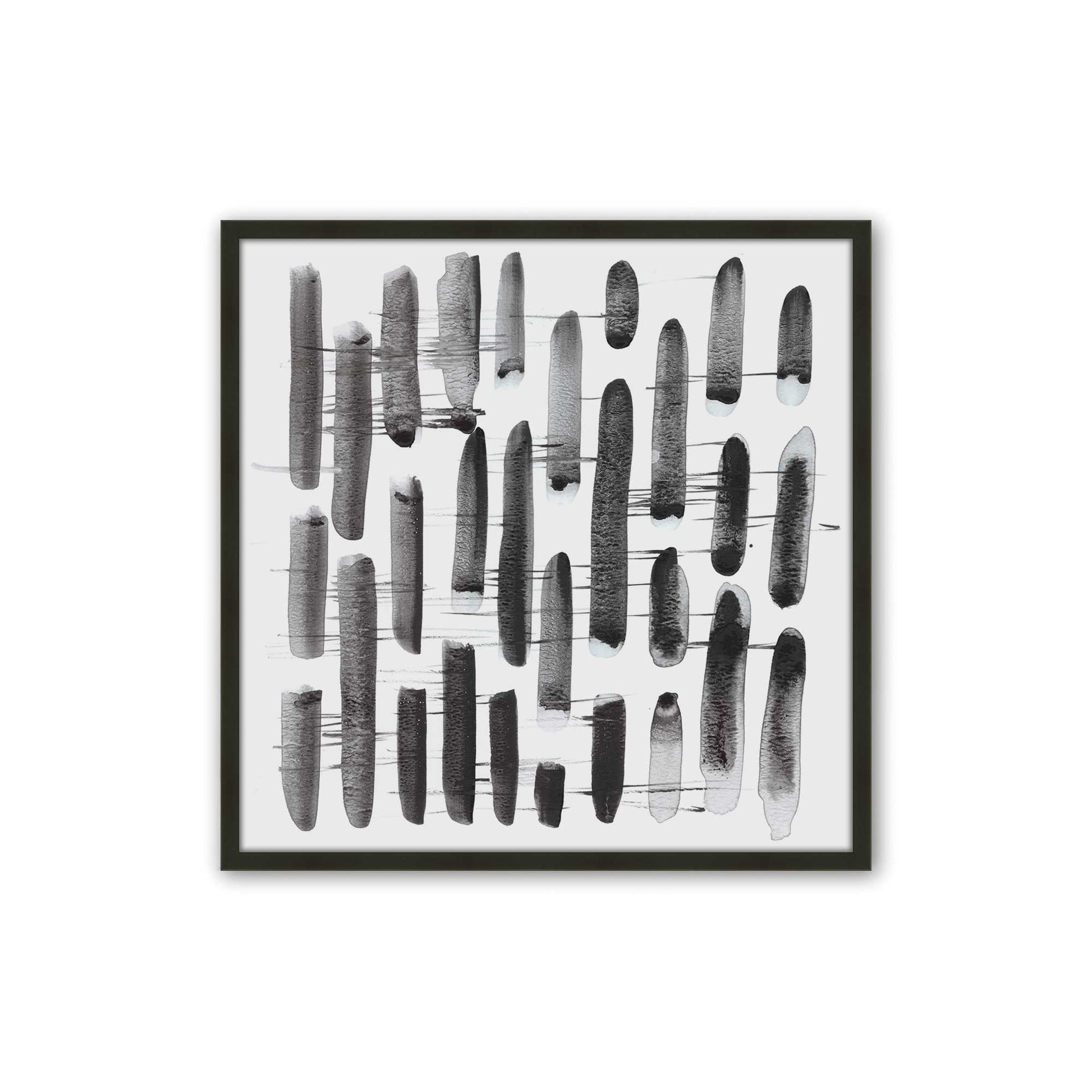 [Color:Satin Black], Picture of art in a Satin Black frame
