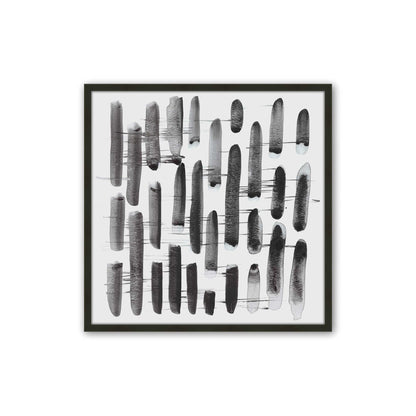 [Color:Satin Black], Picture of art in a Satin Black frame