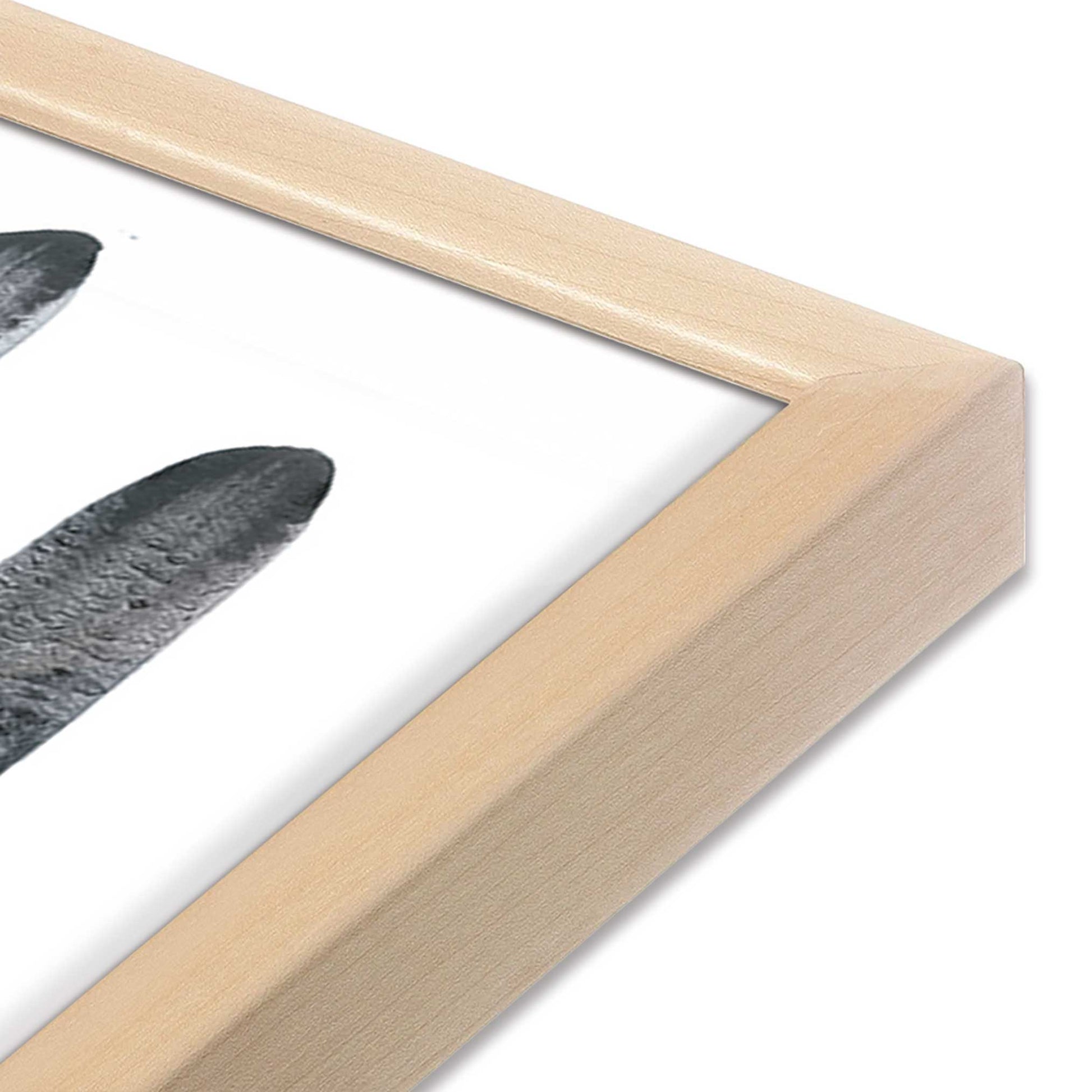 [Color:Raw Maple], Picture of art in a Raw Maple frame of the corner