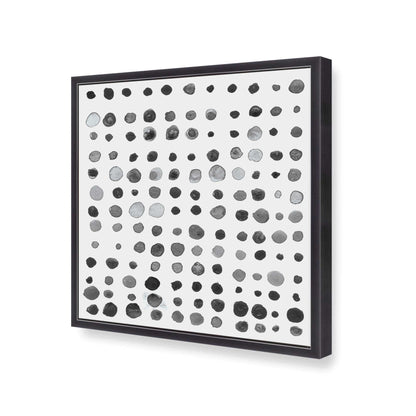 [Color:Weathered Zinc], Picture of art in a Weathered Zinc frame at an angle