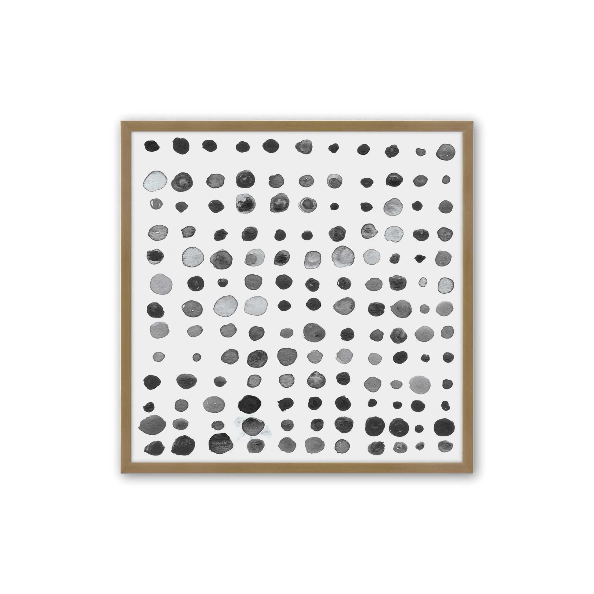 [Color:Brushed Gold], Picture of art in a Brushed Gold frame