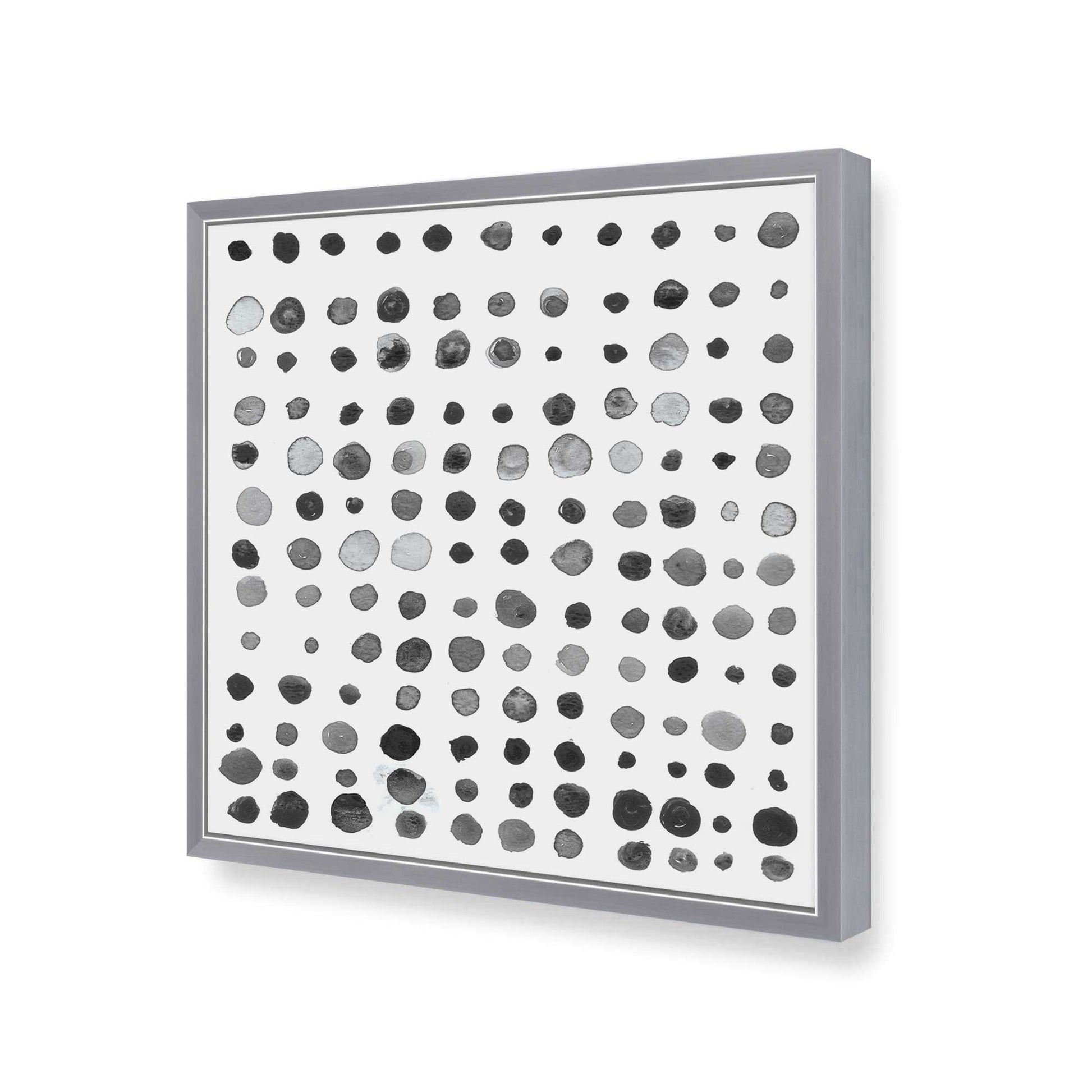 [Color:Polished Chrome], Picture of art in a Polished Chrome frame at an angle
