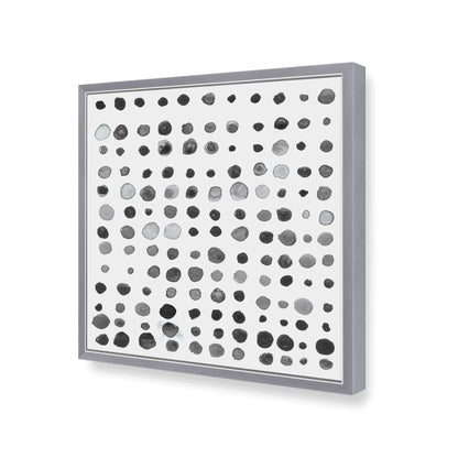 [Color:Polished Chrome], Picture of art in a Polished Chrome frame at an angle
