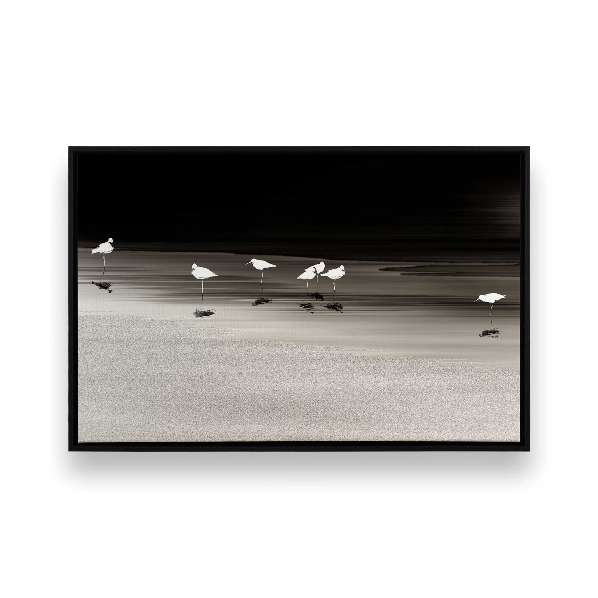 [Color:Satin Black], Picture of art in a Satin Black frame