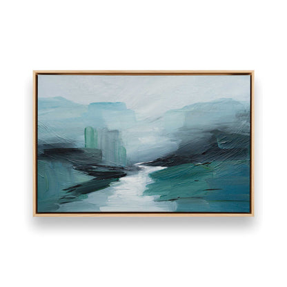 [Color:American Maple], Picture of art in a American Maple frame