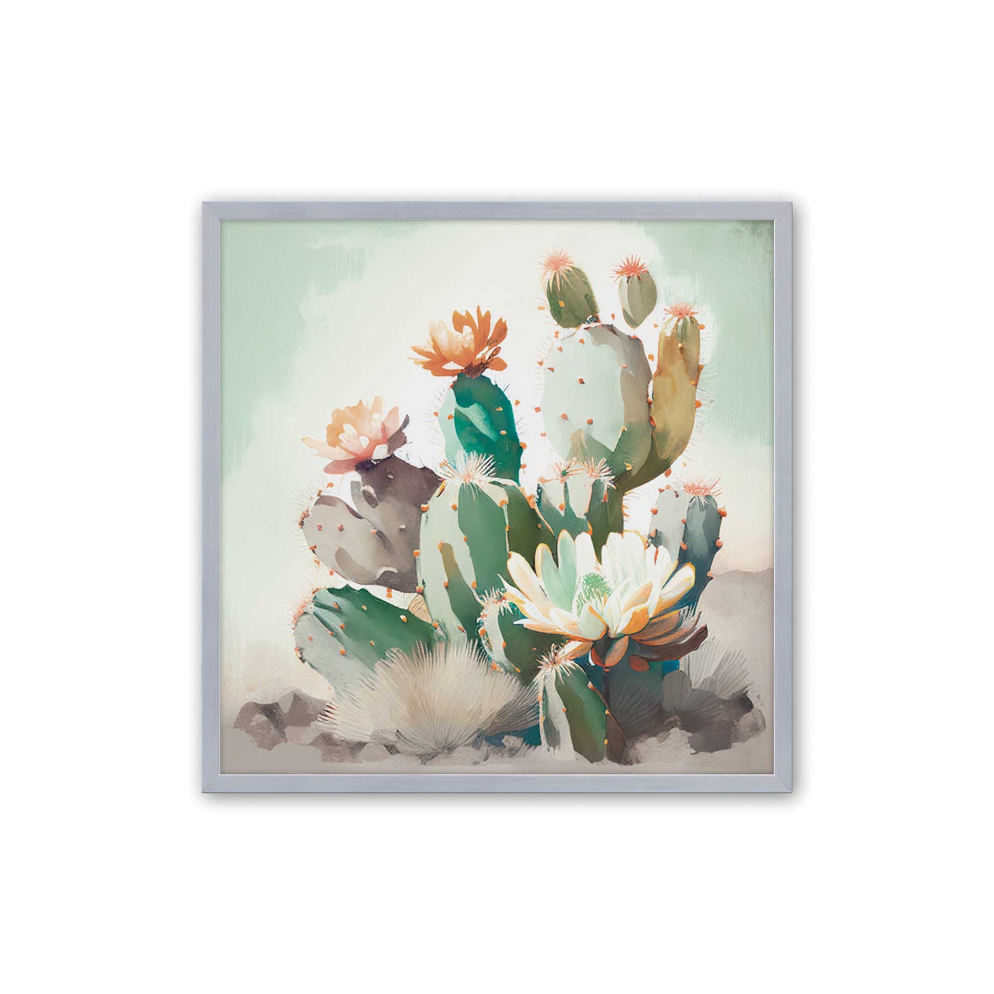 [Color:Polished Chrome], Picture of art in a Polished Chrome frame