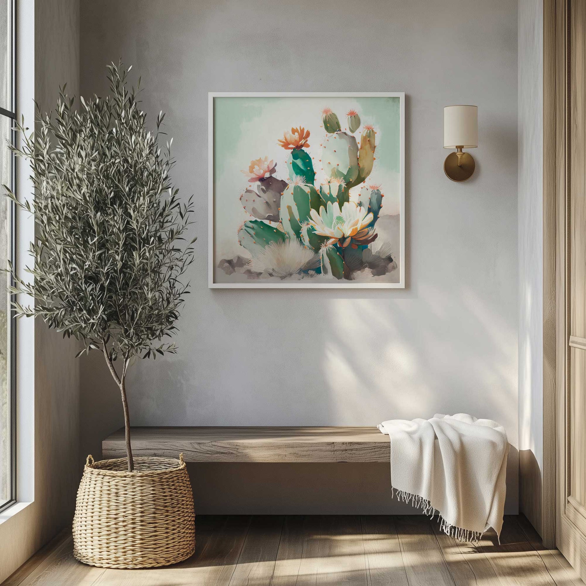 Picture of art in a room
