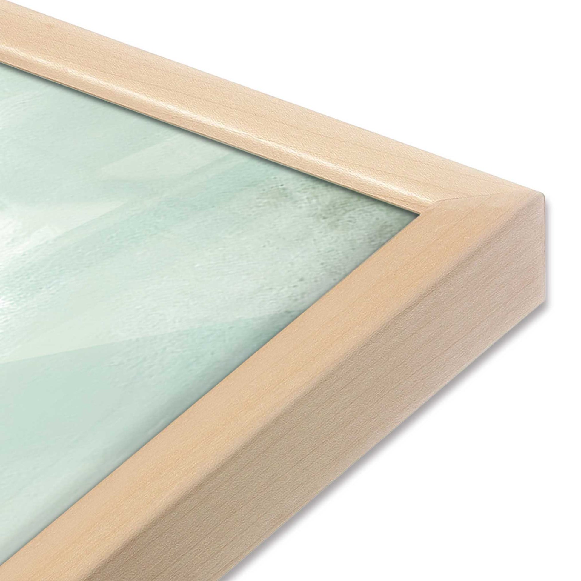 [Color:Raw Maple], Picture of art in a Raw Maple frame of the corner
