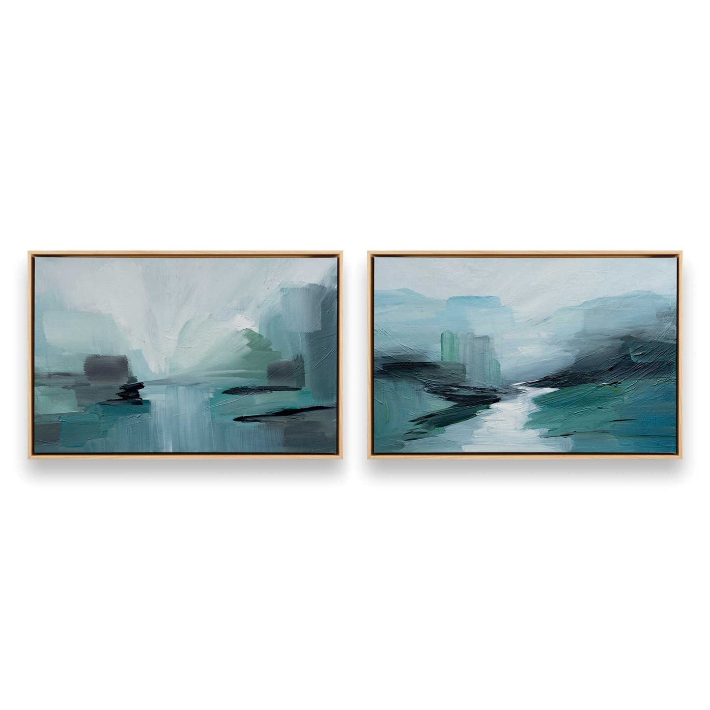 [Color:American Maple], Picture of art in a American Maple frame