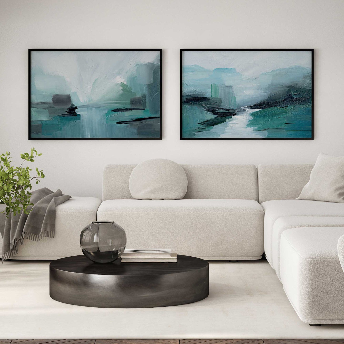 [Color:Weathered Zinc], Picture of art in a Weathered Zinc frame