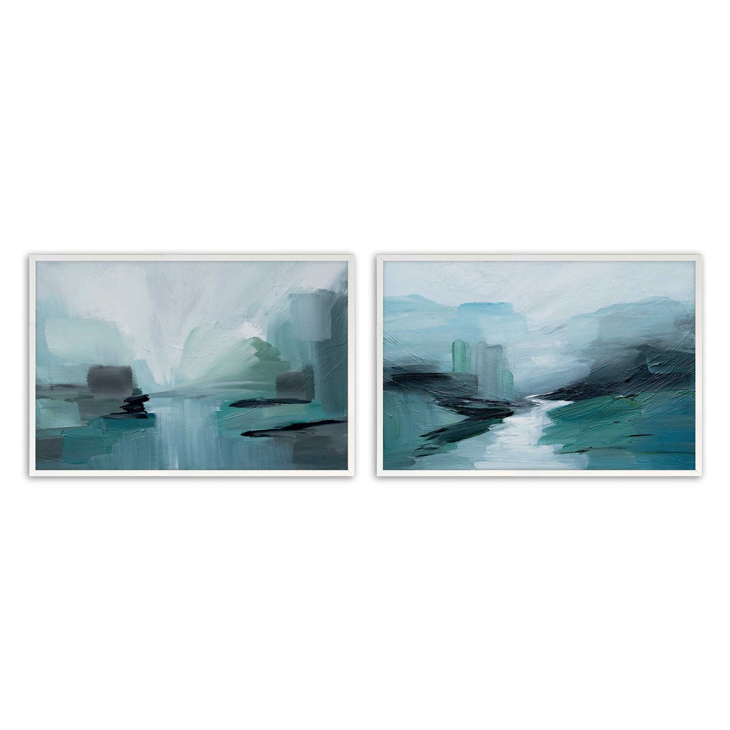 [Color:Opaque White], Picture of art in a Opaque White frame