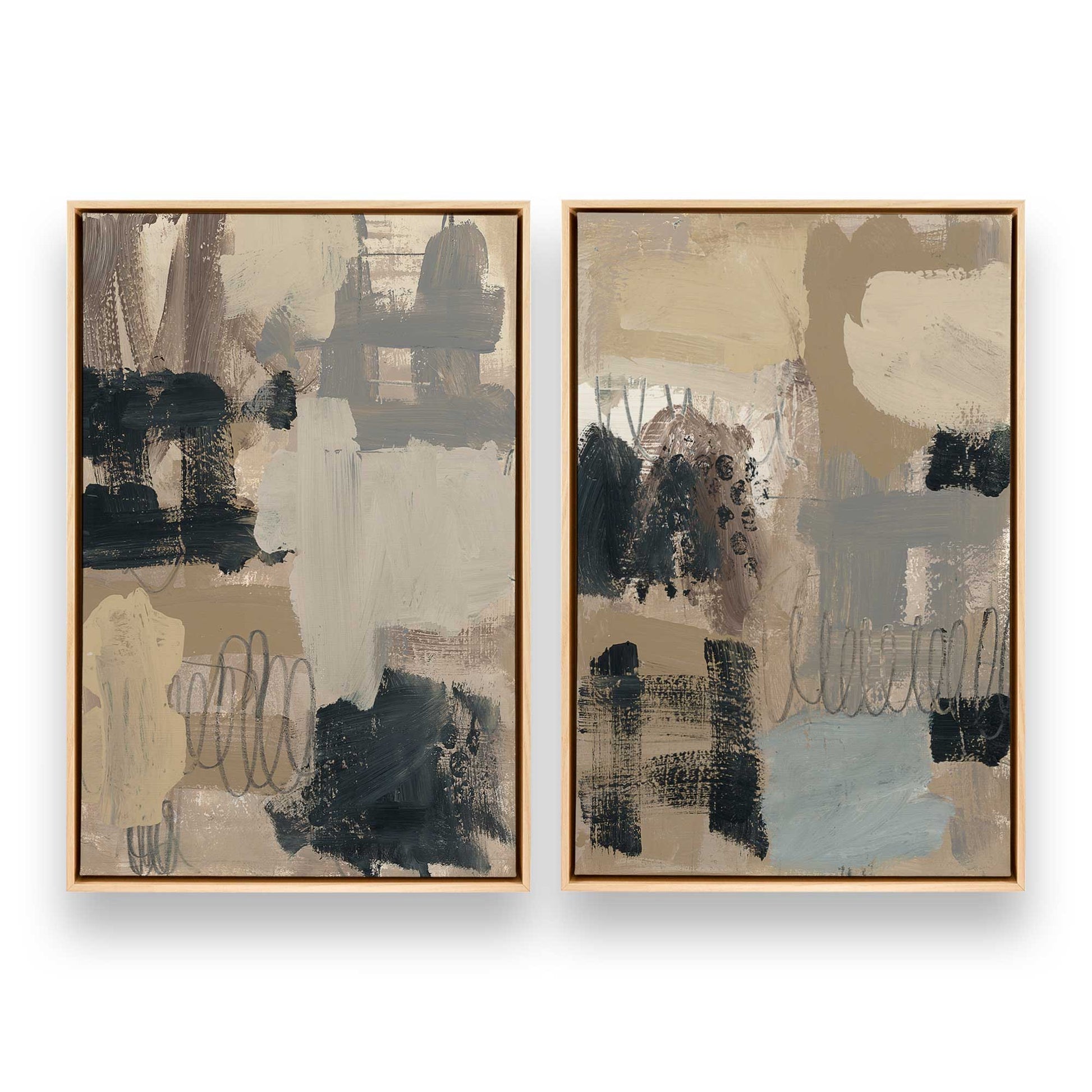 [Color:American Maple], Picture of art in a American Maple frame