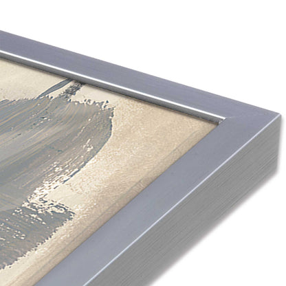 [Color:Polished Chrome], Picture of art in a Polished Chrome frame of the corner