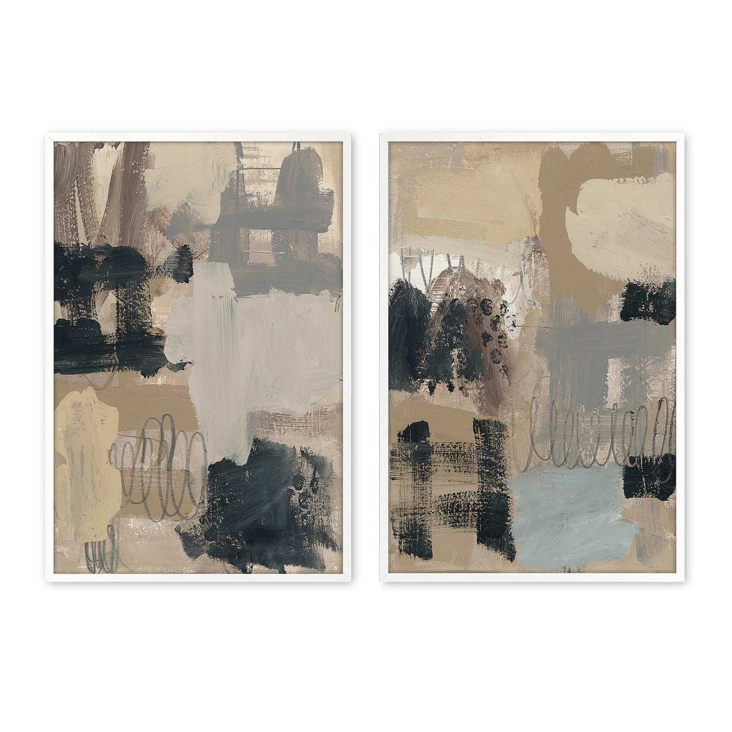 [Color:Opaque White], Picture of art in a Opaque White frame