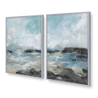 [Color:Polished Chrome], Picture of art in a Polished Chrome frame at an angle