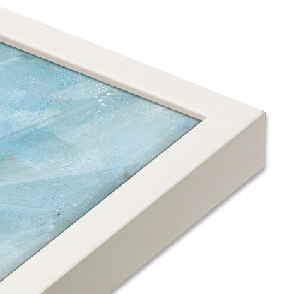 [Color:Opaque White], Picture of art in a Opaque White frame of the corner