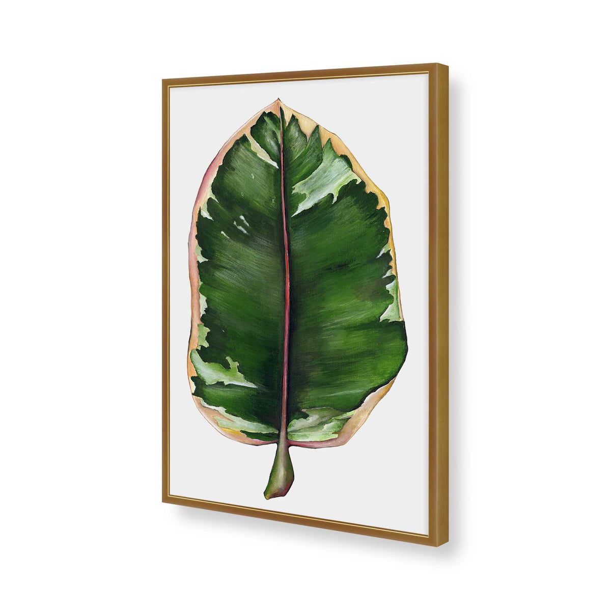 [Color:Polished Gold], Picture of art in a Polished Gold frame of the corner