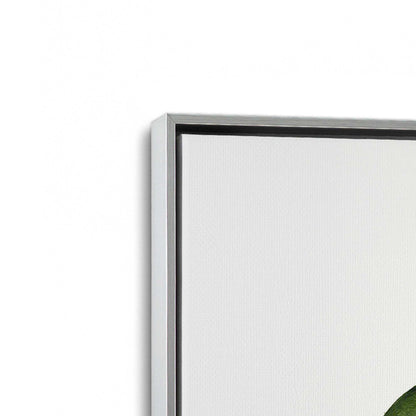 [Color:Polished Chrome], Picture of art in a Polished Chrome frame at an angle