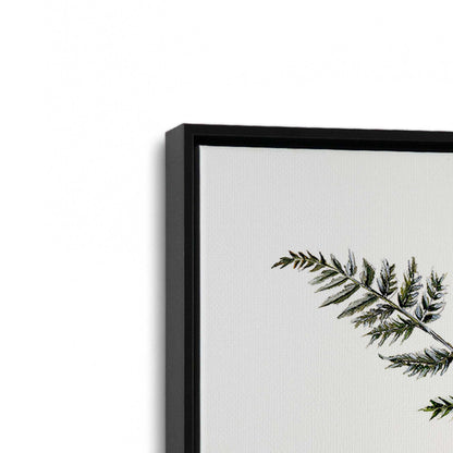 [Color:Satin Black], Picture of art in a Satin Black frame at an angle