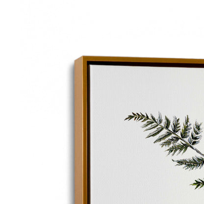 [Color:Polished Gold], Picture of art in a Polished Gold frame at an angle