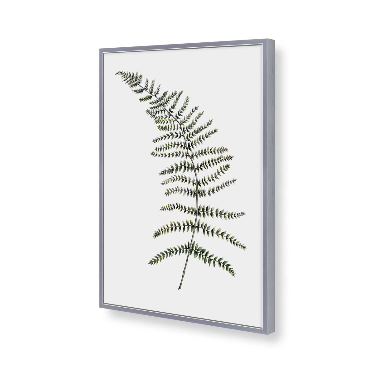 [Color:Polished Chrome], Picture of art in a Polished Chrome frame of the corner