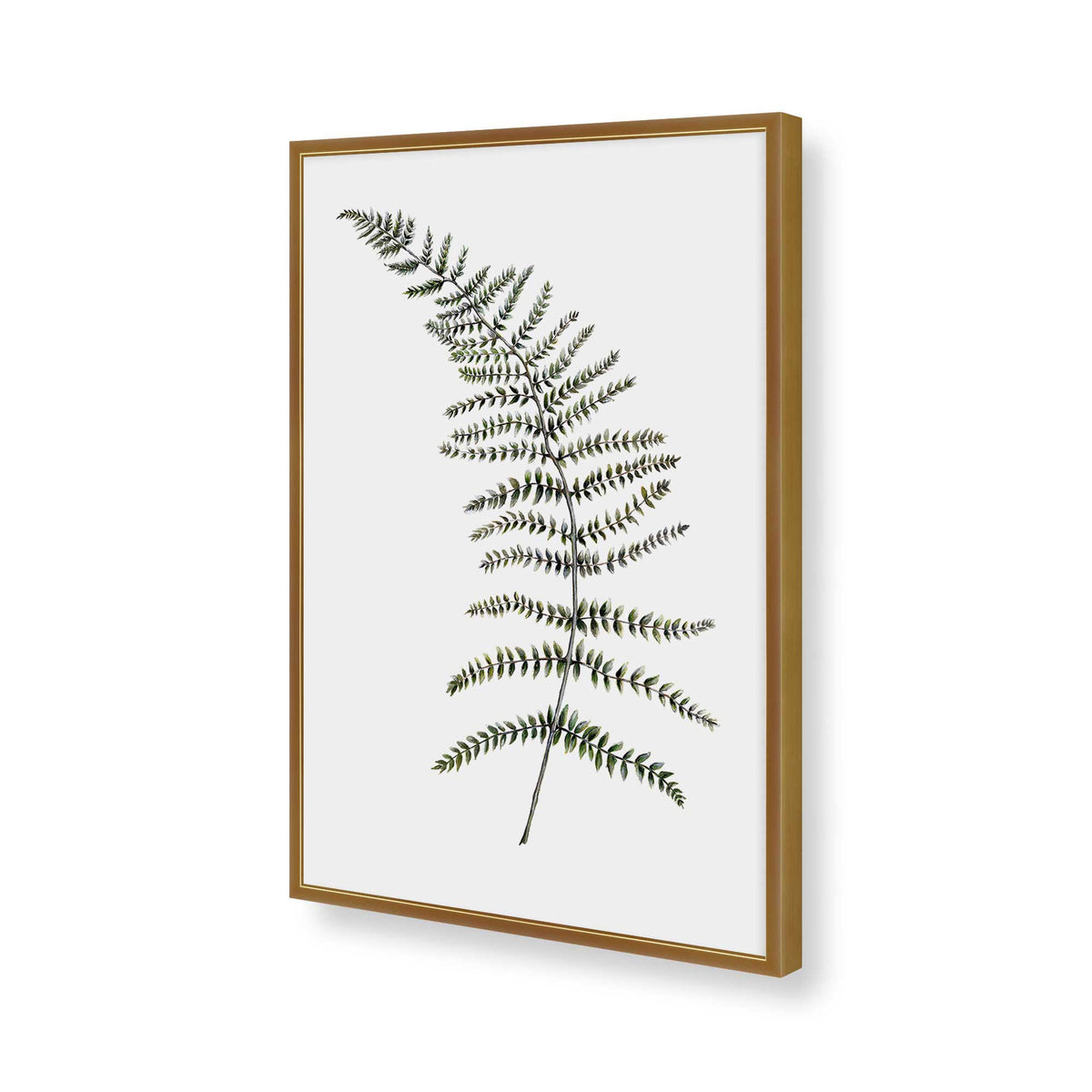 [Color:Polished Gold], Picture of art in a Polished Gold frame of the corner