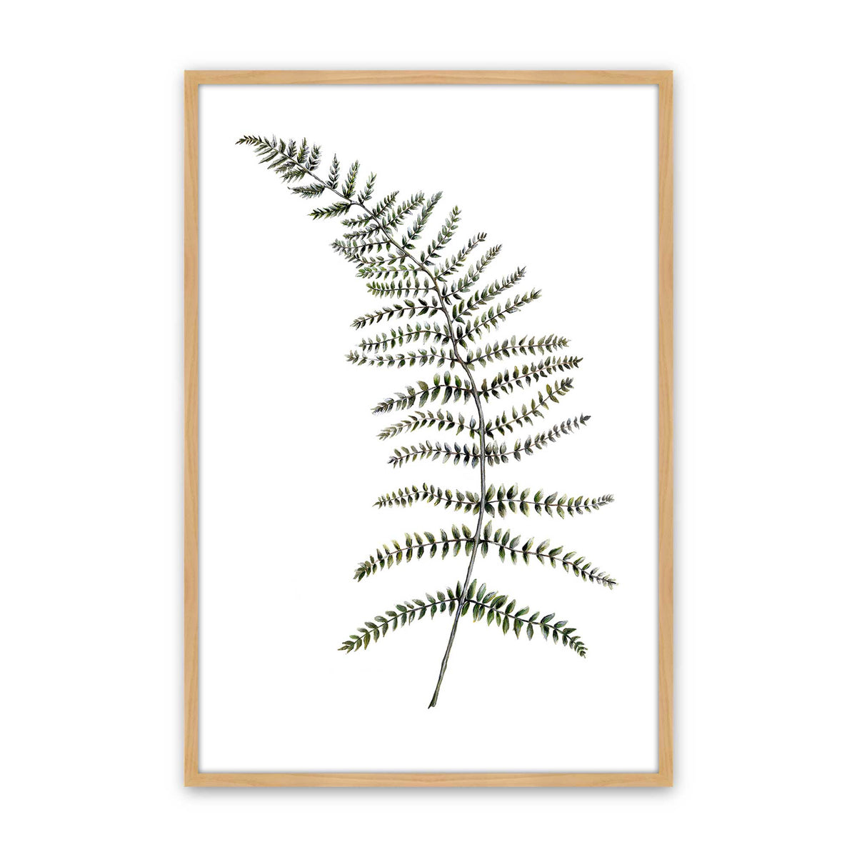 [Color:American Maple], Picture of art in a American Maple frame