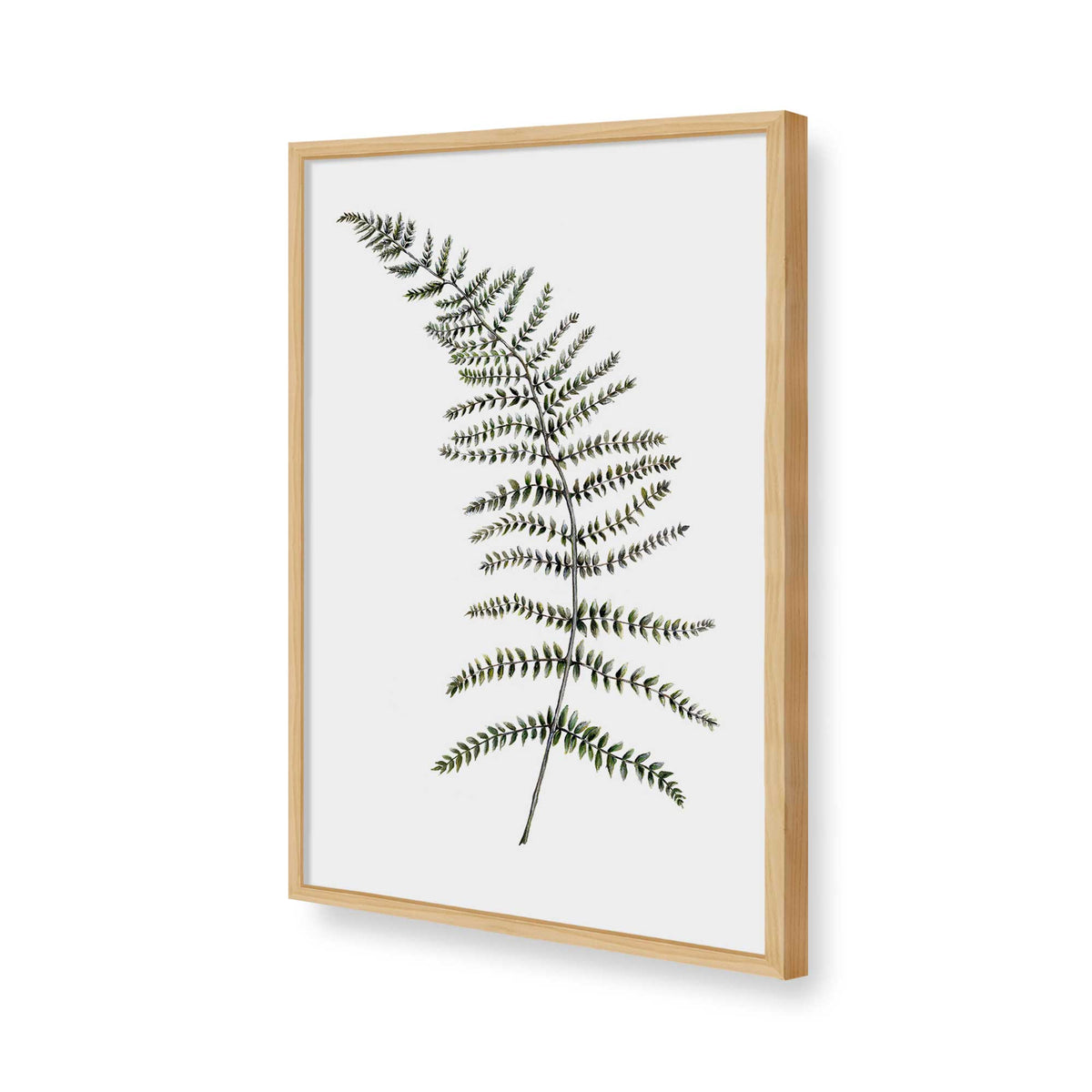 [Color:American Maple], Picture of art in a American Maple frame of the corner
