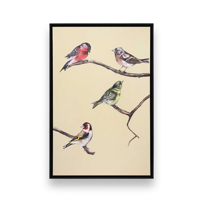 [Color:Satin Black], Picture of art in a Satin Black frame