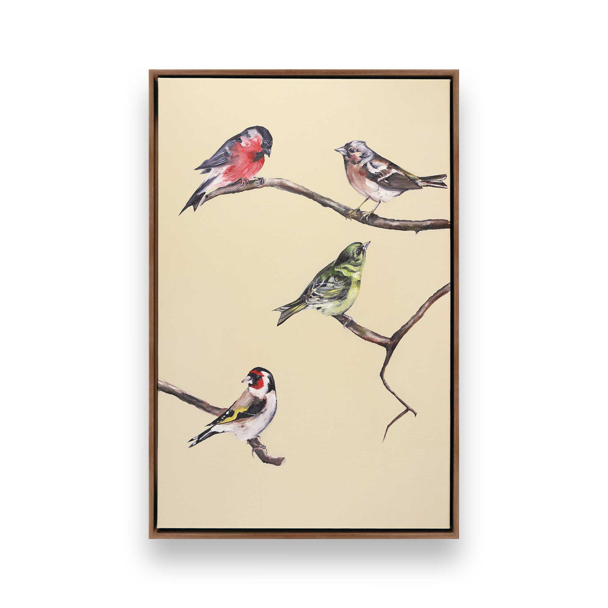 [Color:Walnut], Picture of art in a Walnut frame