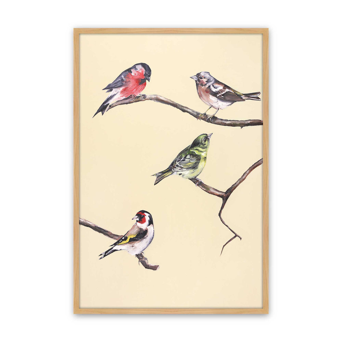 [Color:American Maple], Picture of art in a American Maple frame