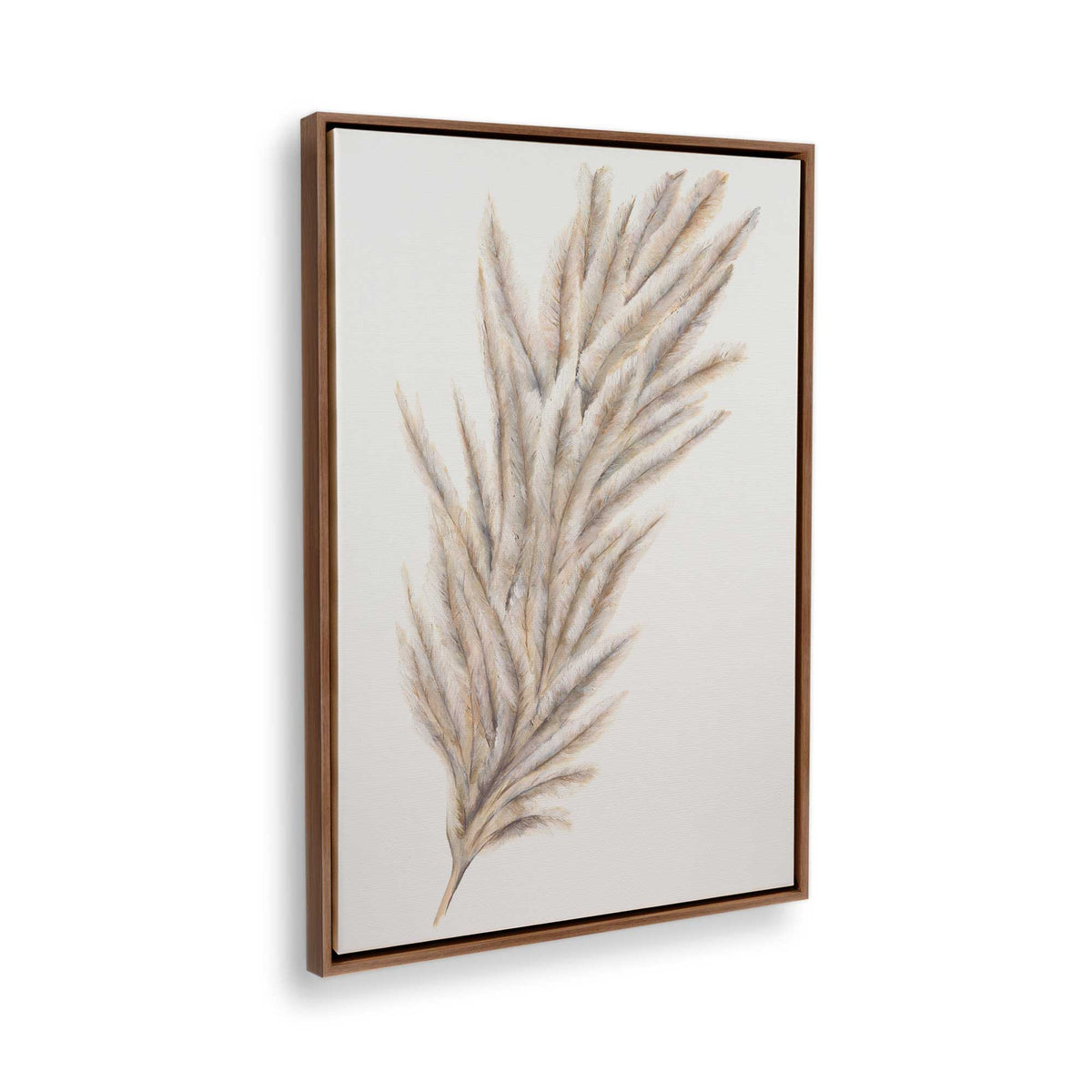 [Color:Walnut], Picture of the corner of the art
