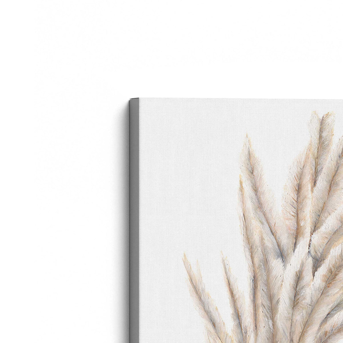 [Color:Stretched Canvas], Picture of the corner of the art
