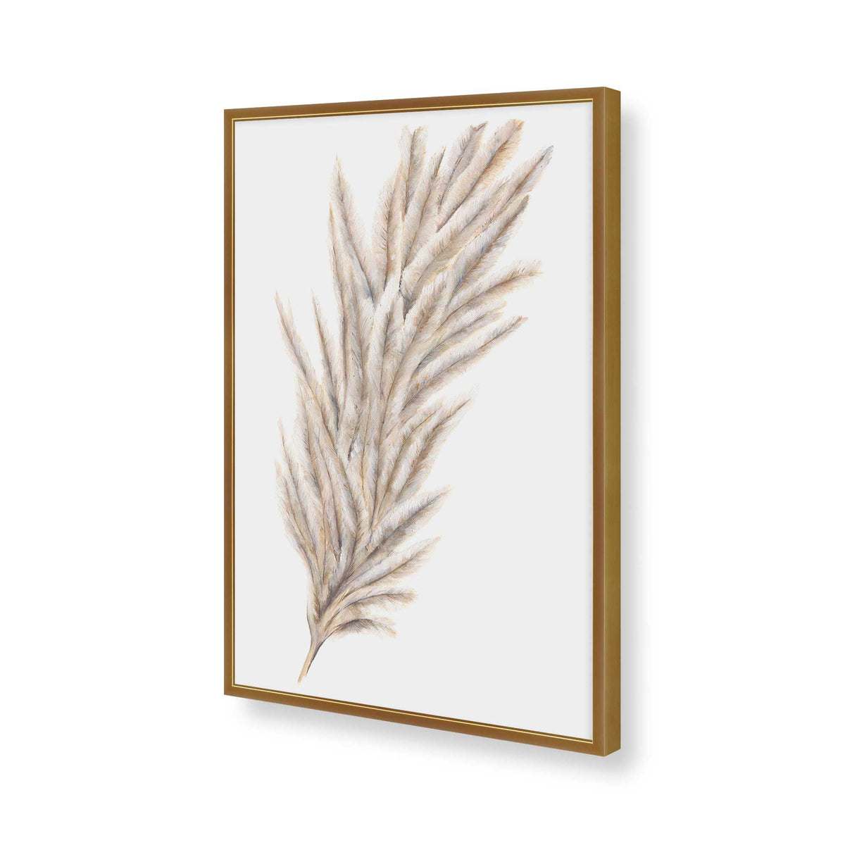 [Color:Polished Gold], Picture of art in a Polished Gold frame of the corner
