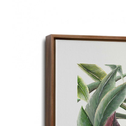 [Color:Walnut], Picture of art in a Walnut frame at an angle