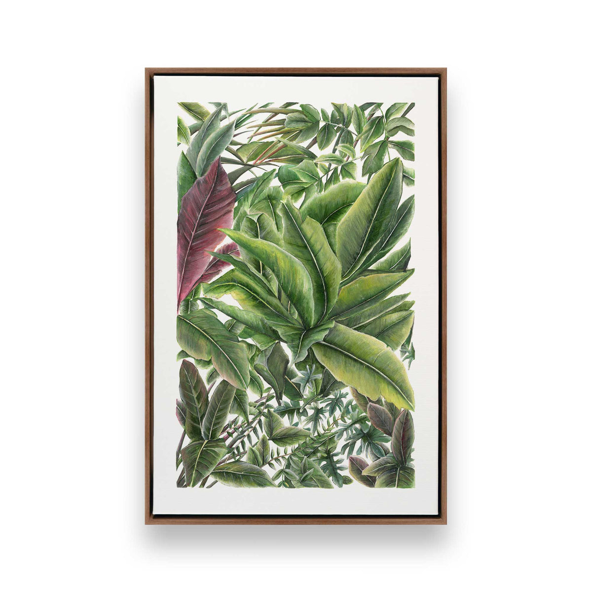[Color:Walnut], Picture of art in a Walnut frame