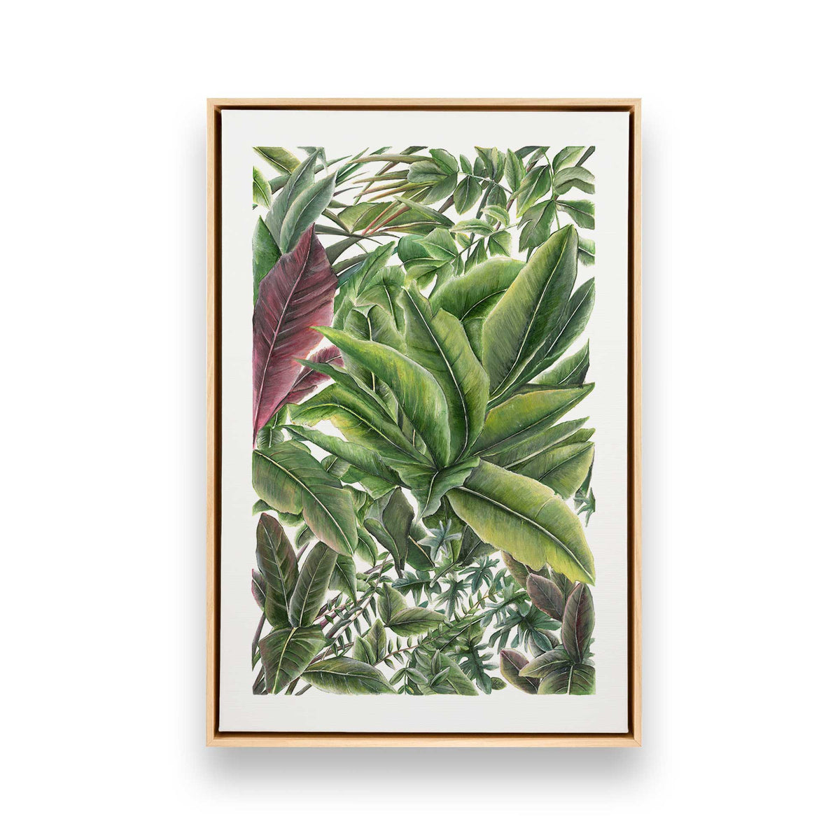 [Color:American Maple], Picture of art in a American Maple frame