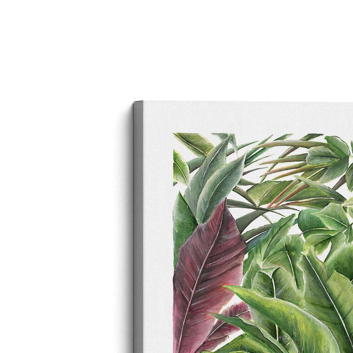 [Color:Stretched Canvas], Picture of the corner of the art
