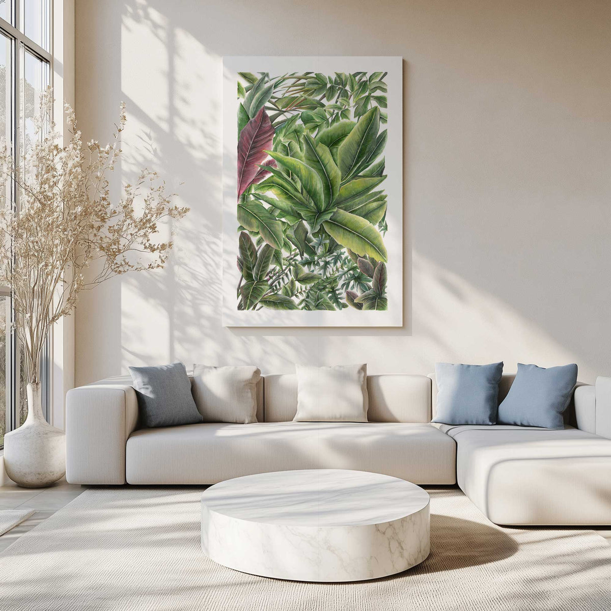 Picture of art in a room