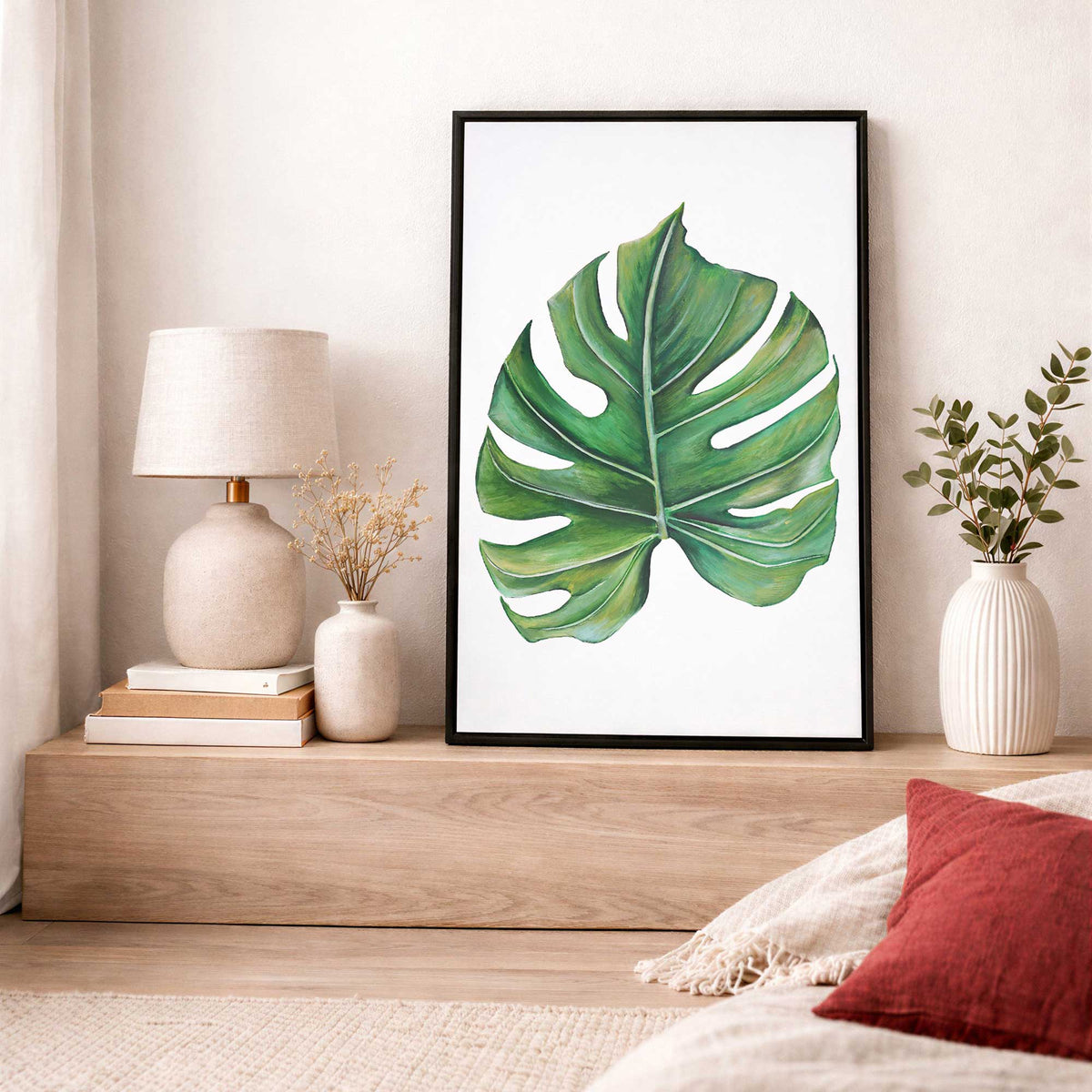 Picture of art in a room