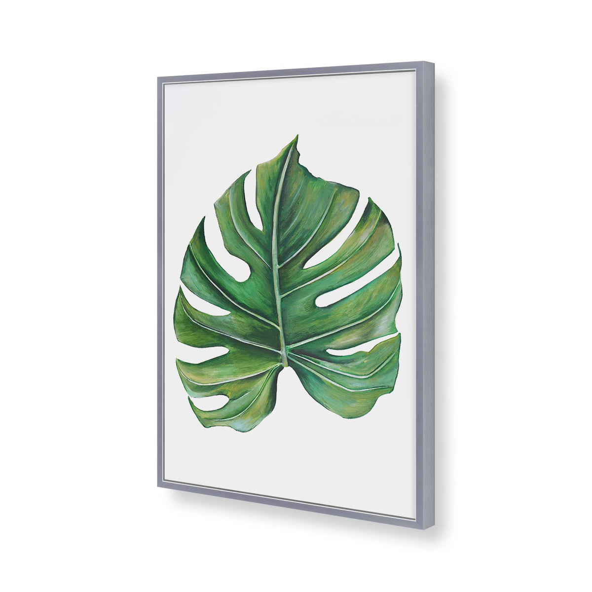 [Color:Polished Chrome], Picture of art in a Polished Chrome frame of the corner