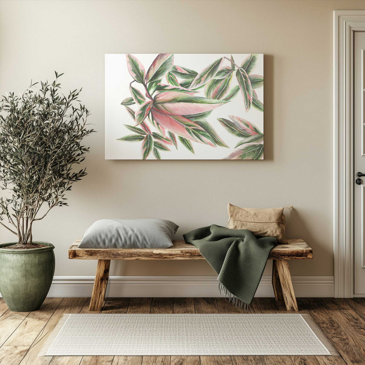 Picture of art in a room
