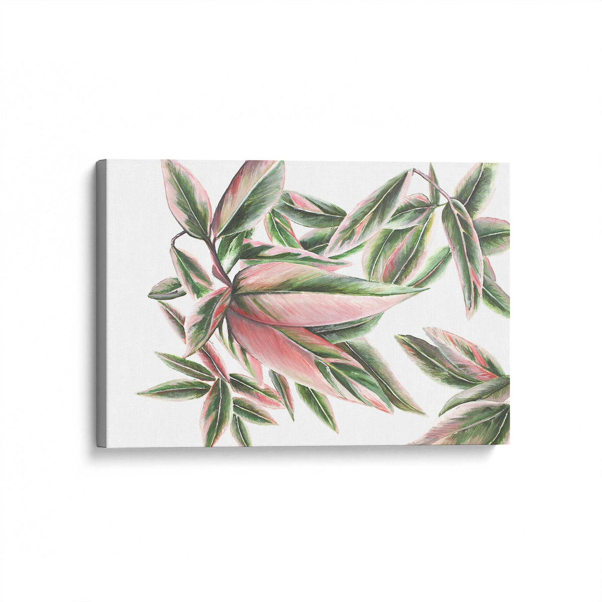 [Color:Stretched Canvas], Picture of art at an angle