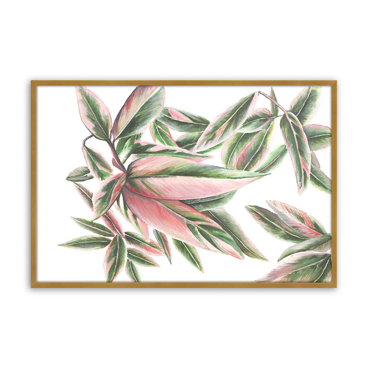 [Color:Polished Gold], Picture of art in a Polished Gold frame
