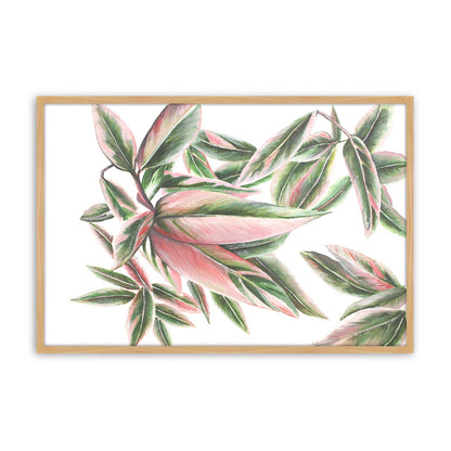 [Color:American Maple], Picture of art in a American Maple frame