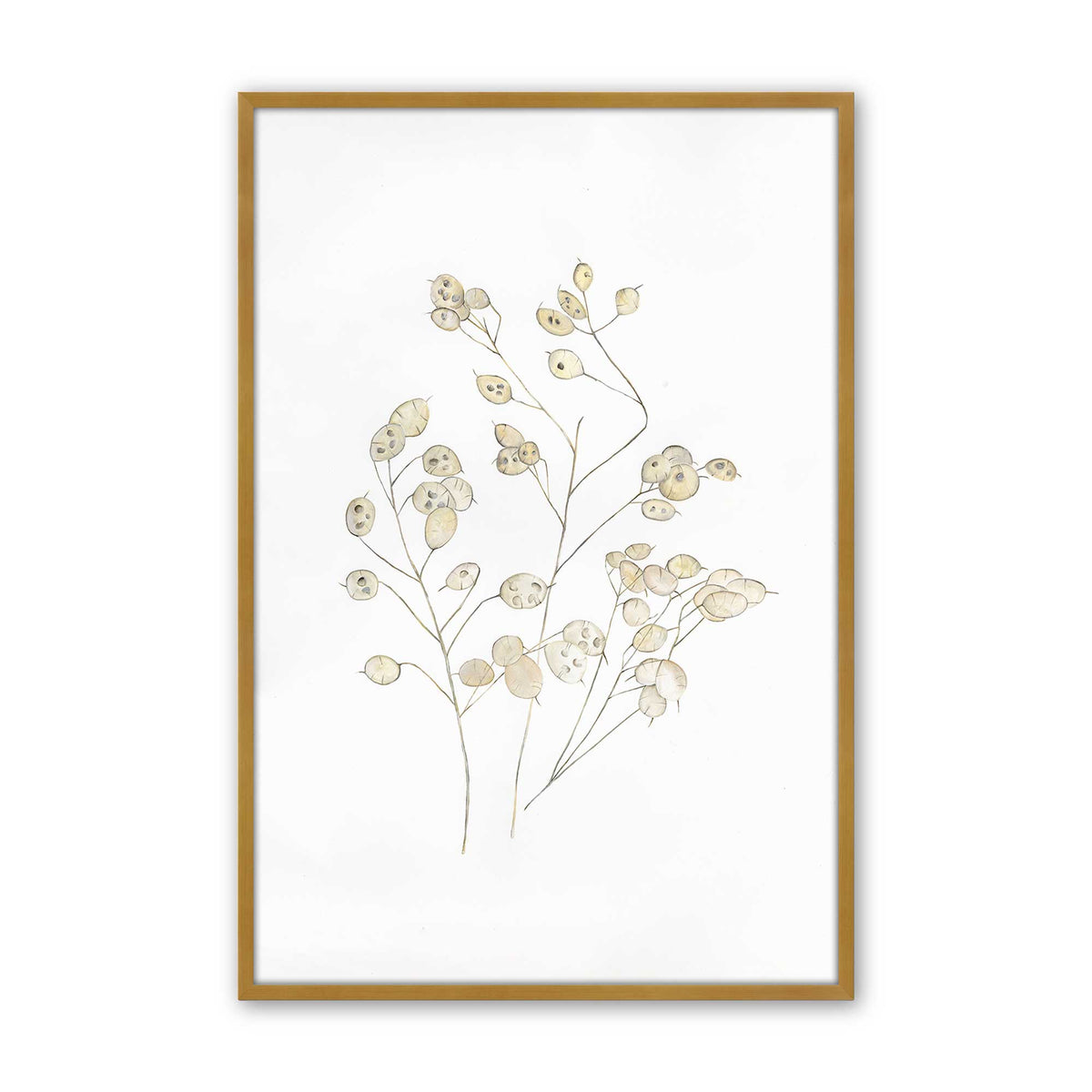 [Color:Polished Gold], Picture of art in a Polished Gold frame