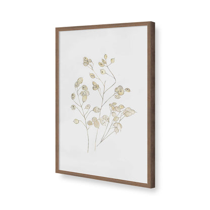 [Color:Walnut], Picture of art in a Walnut frame of the corner